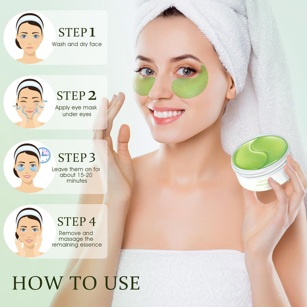 YOYORY hydrogel texture feels soothing on the skin