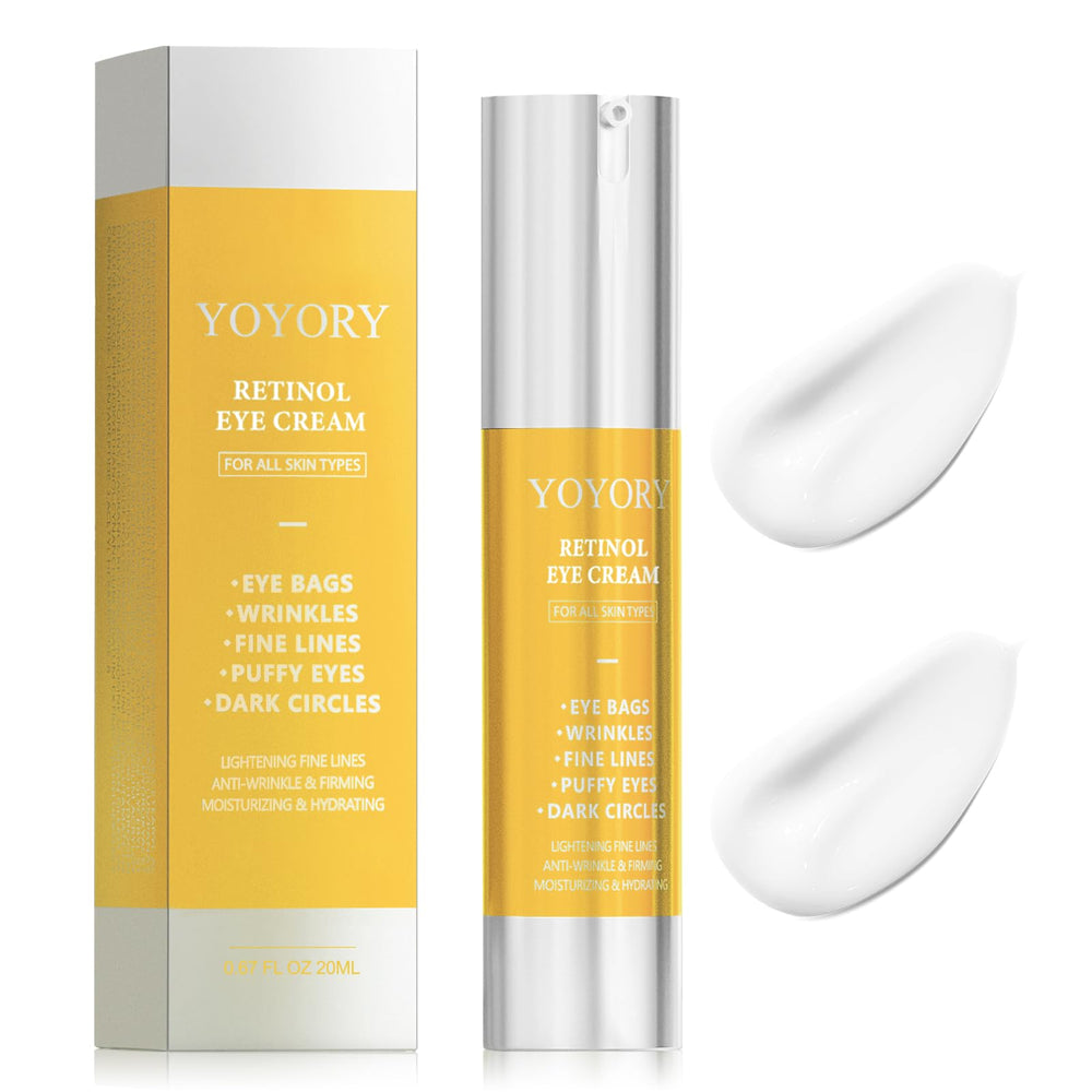 YOYORY retinol eye cream applicator delivering temperature-activated cooling