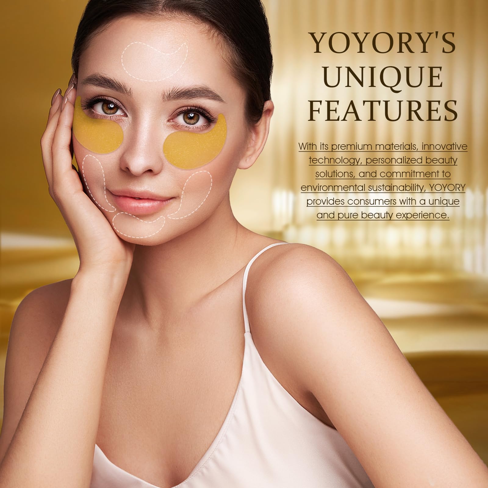 YOYORY travel pack under-eye patches—on-the-go hydration and refreshment.
