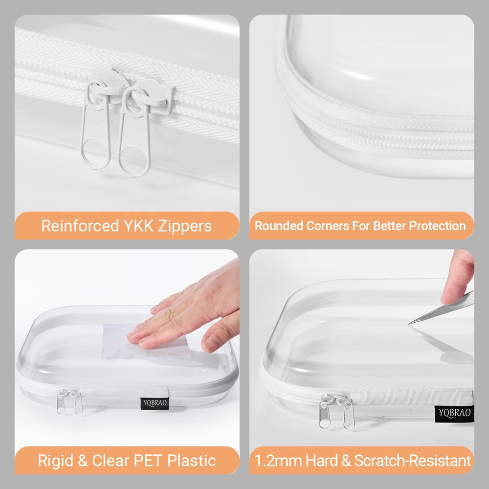 YQBRAO diaper-bag compatible case keeps essentials visible.