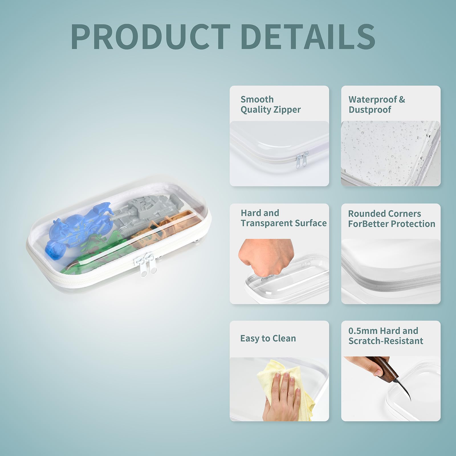 YQBRAO PET material durable construction and easy cleaning