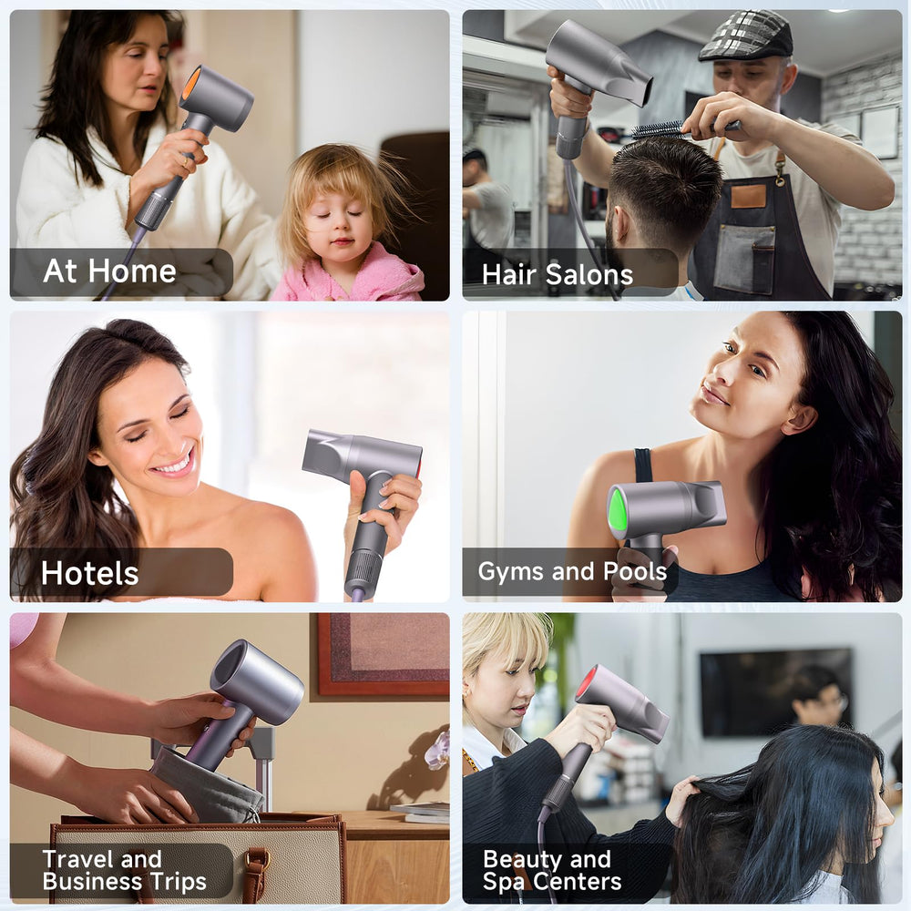 YSATERY hair dryer diffuser-nozzle styling for curls or sleek looks