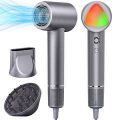 YSATERY hair dryer high-speed motor for quick drying and busy mornings