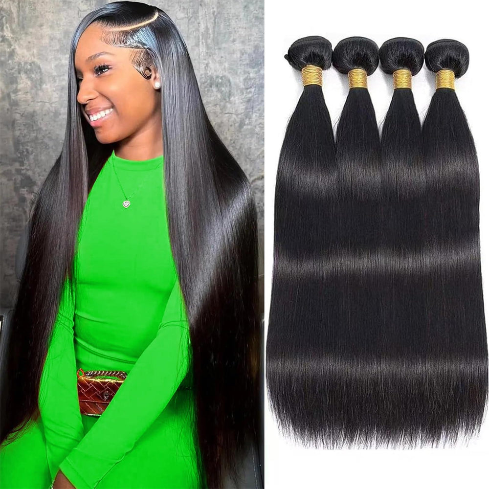 Ysivonu 18-inch straight bundle shows natural volume for daily wear