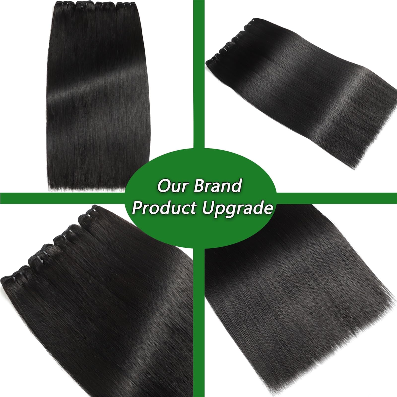 Ysivonu 24-inch straight bundle providing dramatic fullness