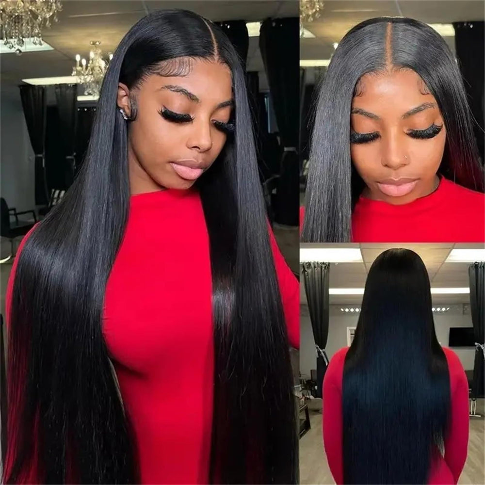 Ysivonu straight hair after wash shows manageable texture