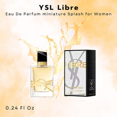 Libre mini splash cap closeup highlighting chic bottle detail for gifting