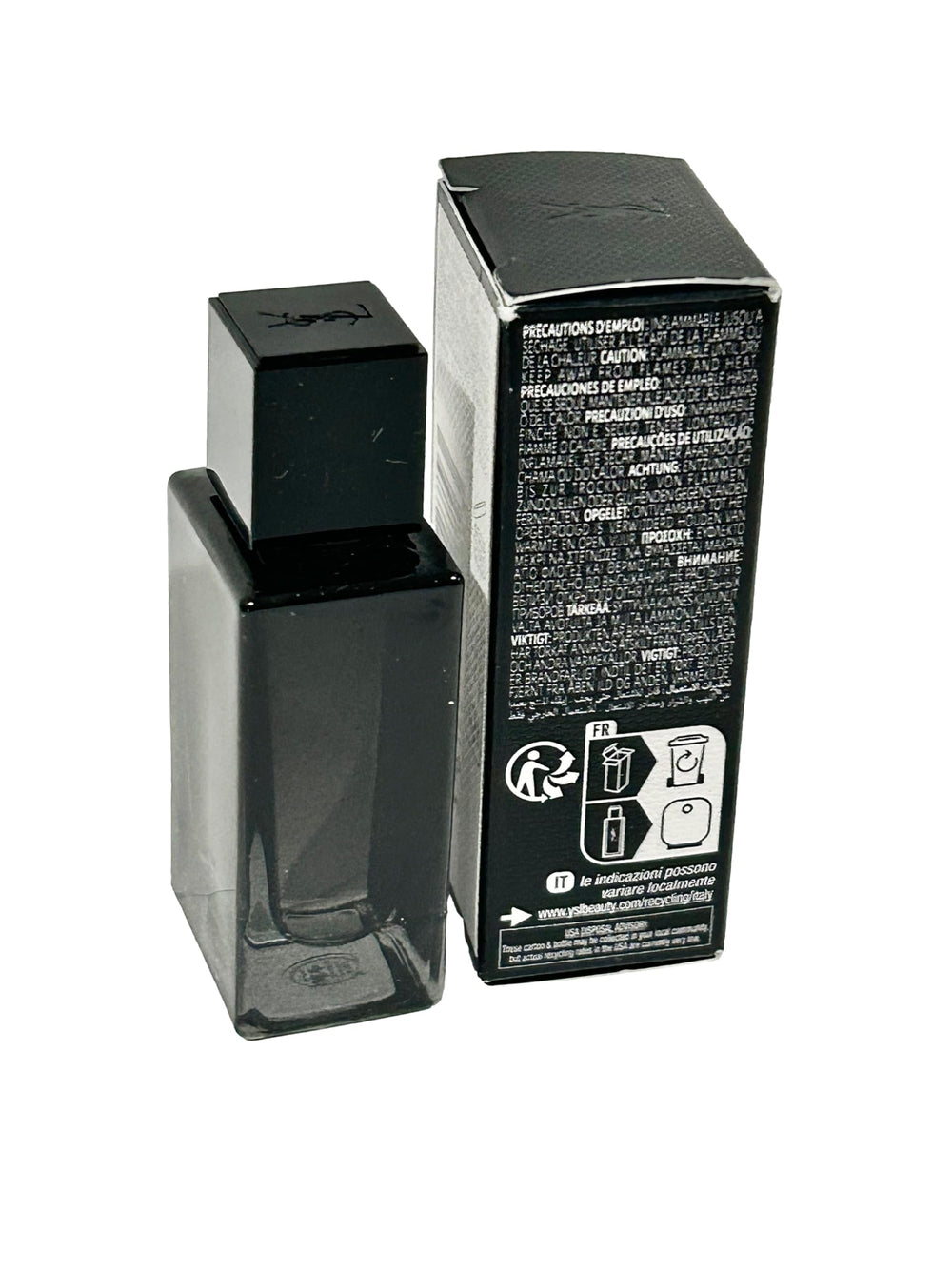 YSL MYSLF cap and bottle showcase premium, sleek design.