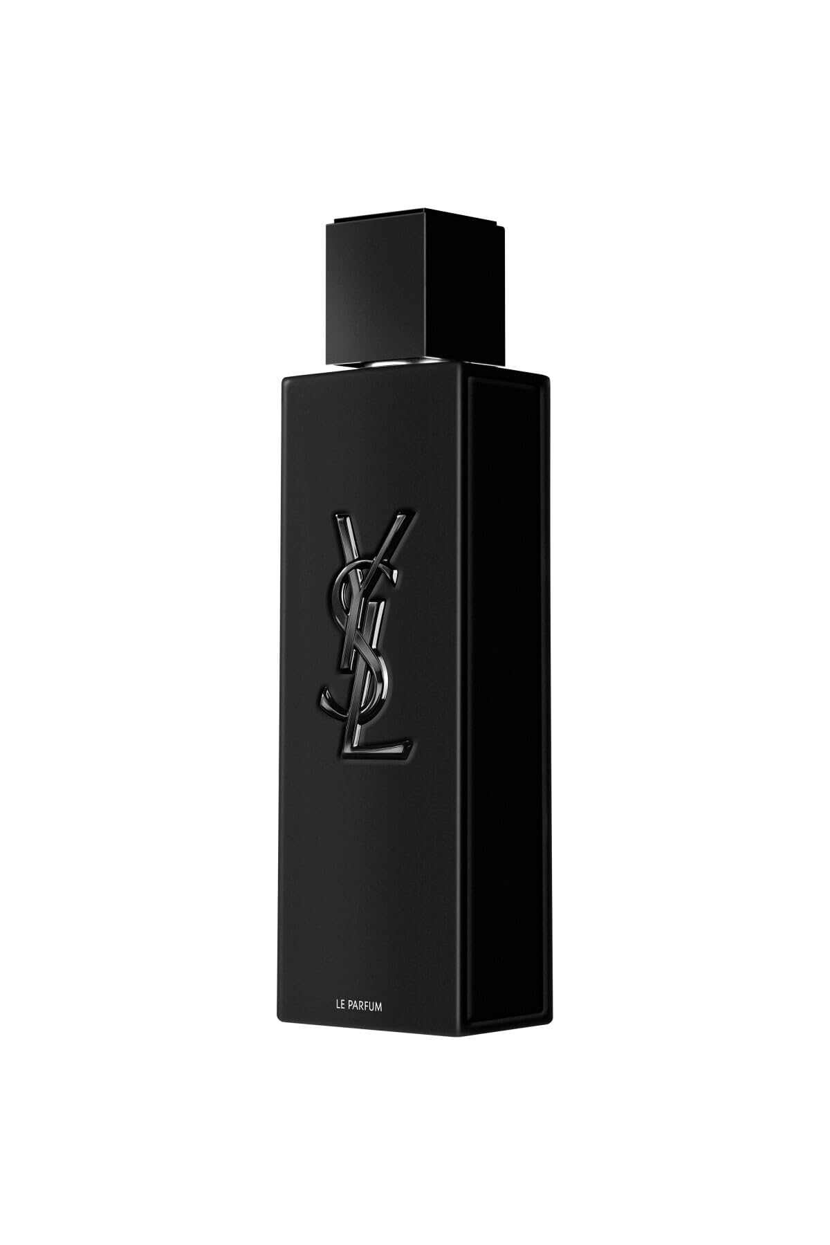 Yves Saint Laurent Myslf Le Parfum bottle front view for a bold evening fragrance.