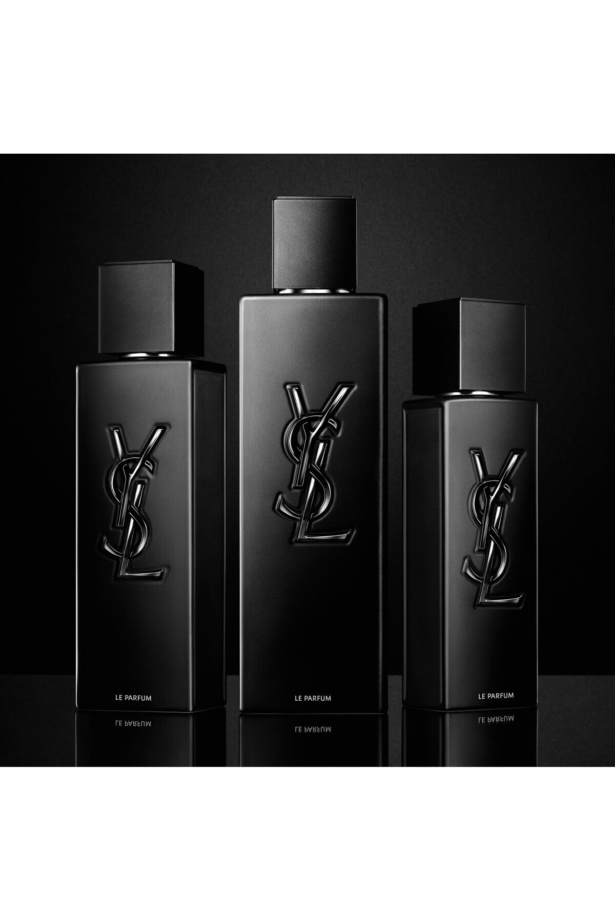 YSL Myslf Le Parfum packaging box suggests gift-worthy presentation for evenings.