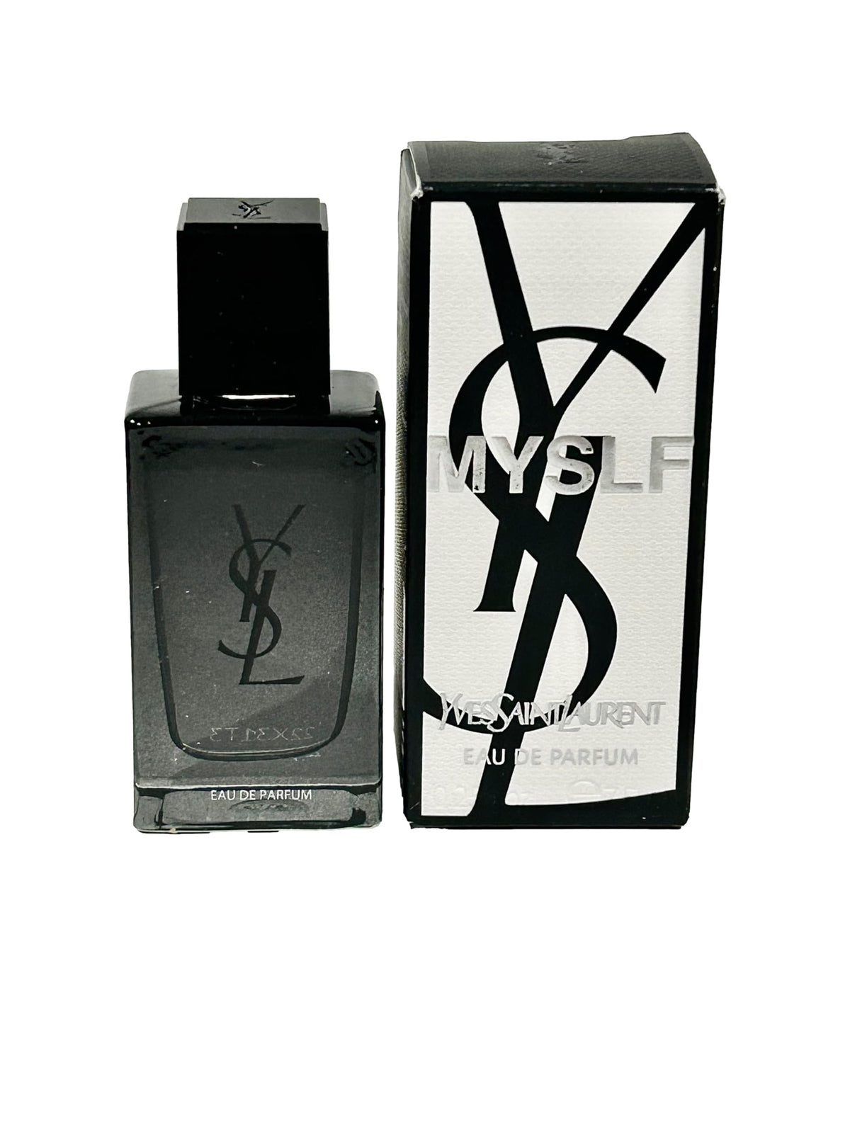 YSL MYSLF mini bottle for travel-ready fragrance touch-ups.