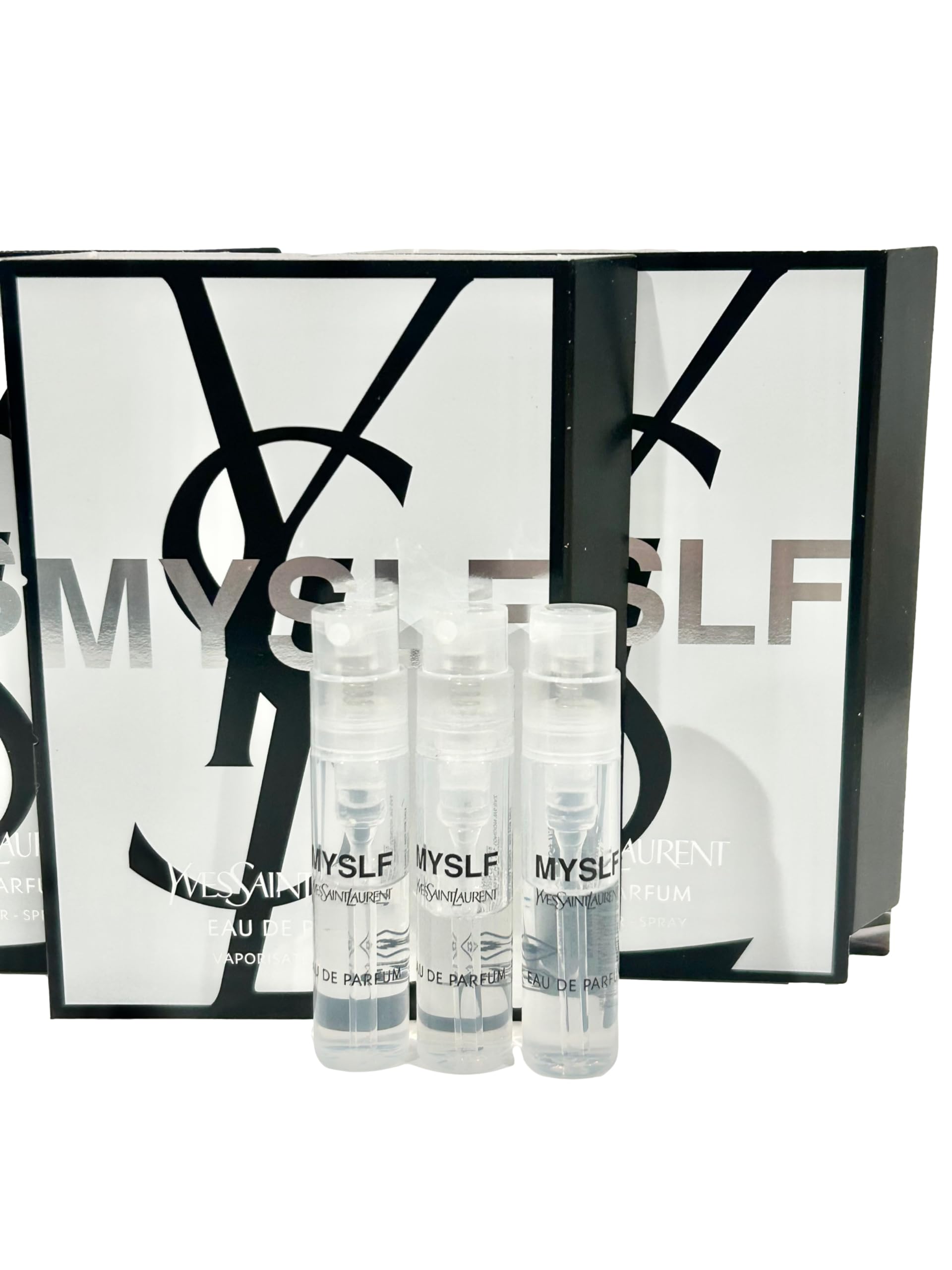 YSL MYSLF set travel pack image conveying compact sampling