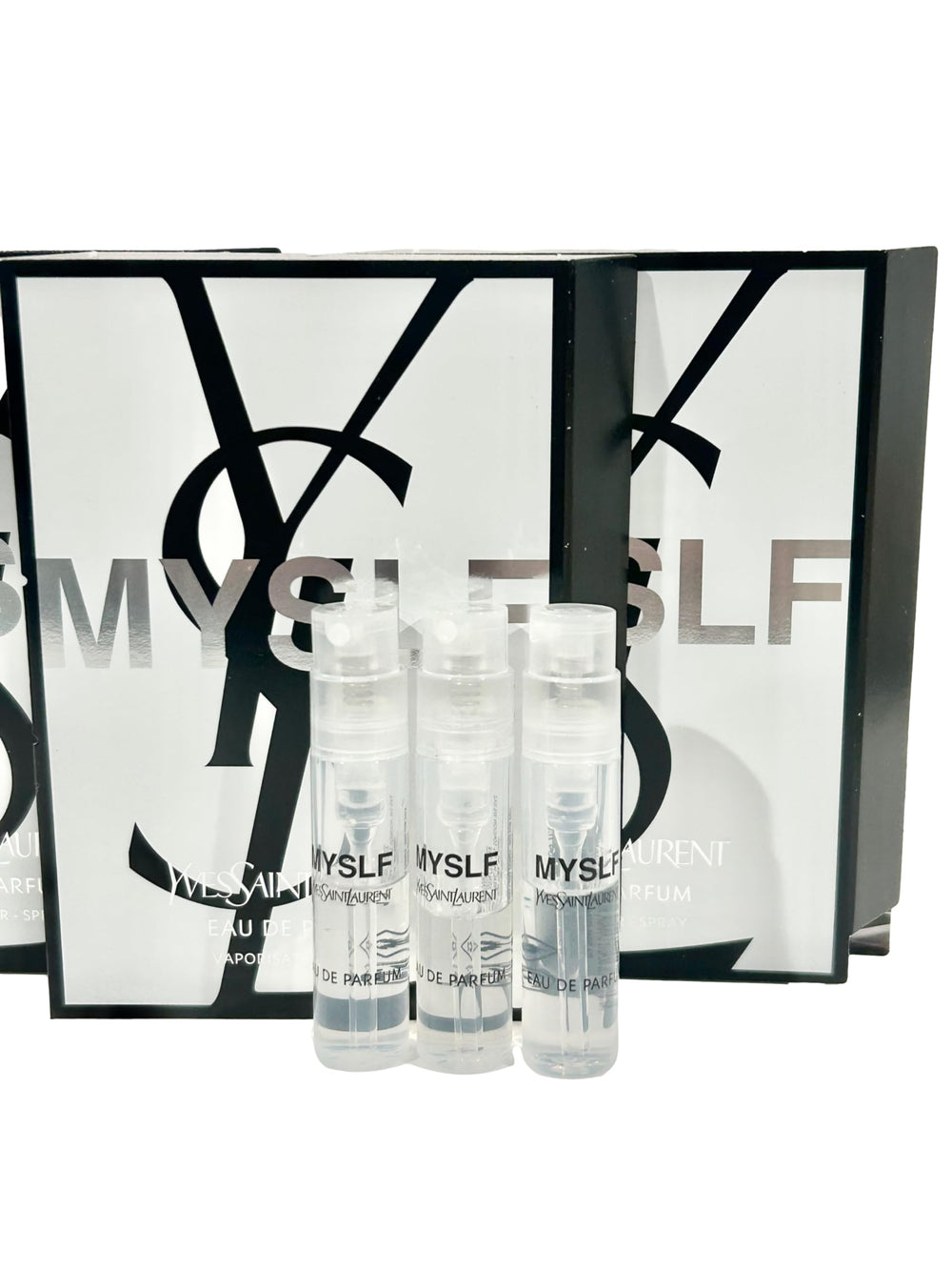 YSL MYSLF set travel pack image conveying compact sampling