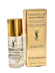 YSL Touche Eclat Blur Primer Mini application shot demonstrates quick, even application for daily use.