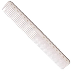 Y.S.PARK YS-336 fine cutting comb white with grip for precise styling and control