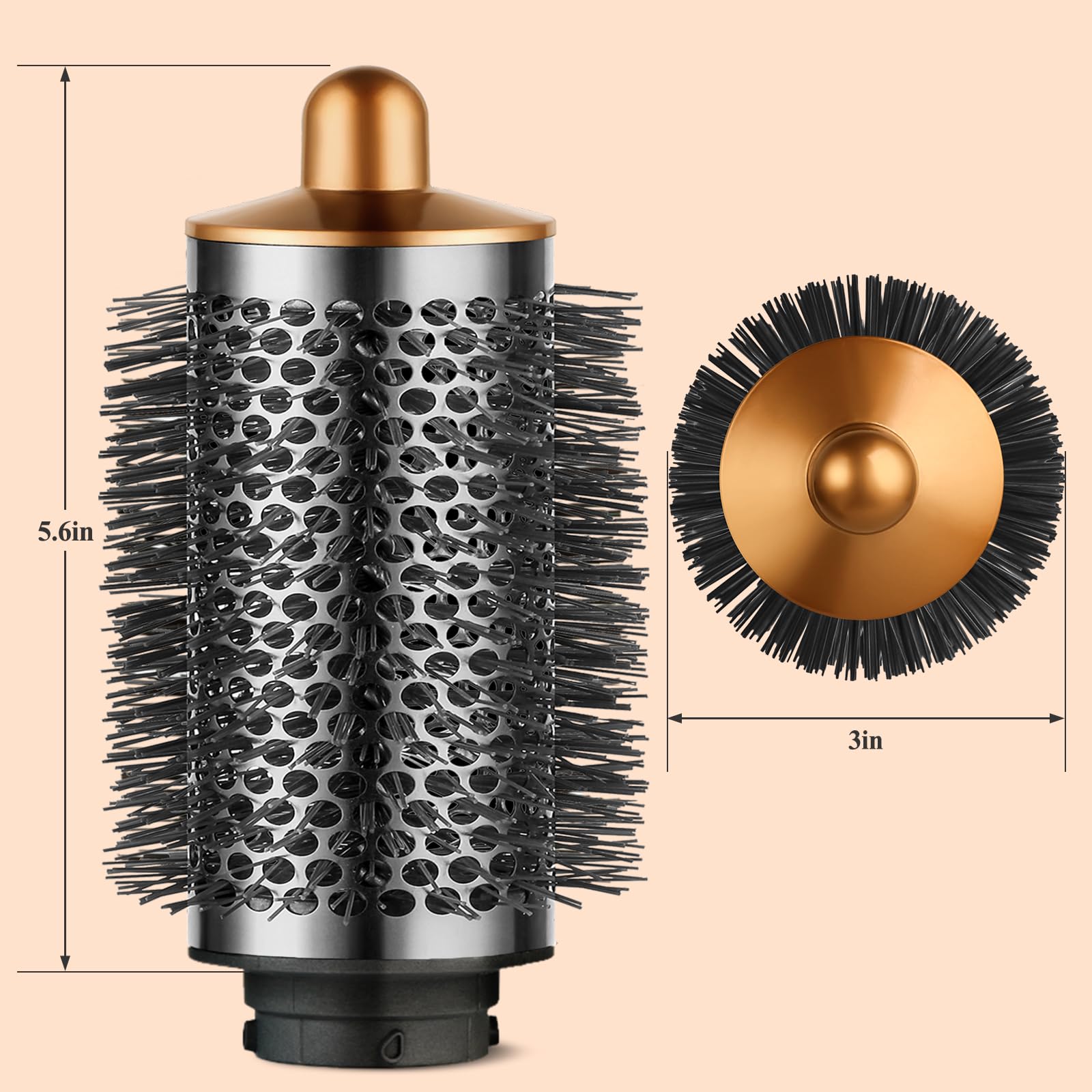 YTCHYYSK packaging list shows one large round brush included