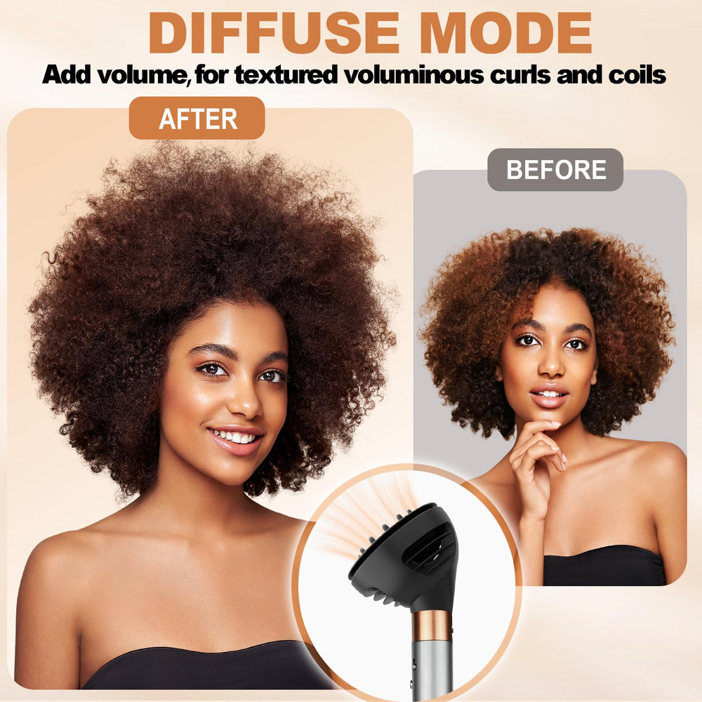 YTCHYYSK diffuser supports all curl types for versatile styling