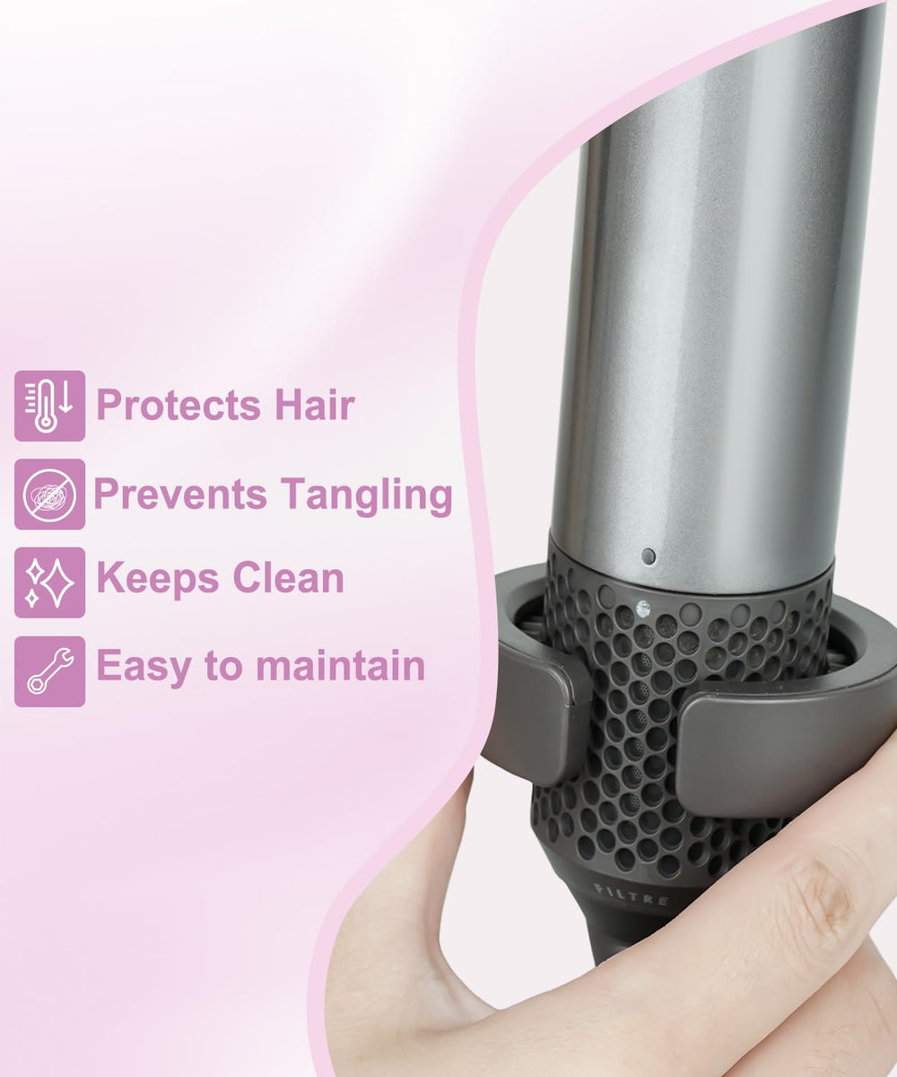 YTCHYYSK catches dust and debris to keep your Dyson Airwrap cleaner longer.