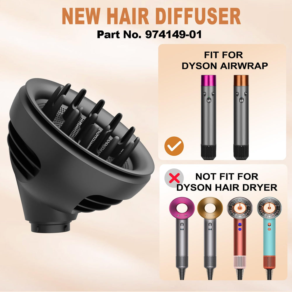 YTCHYYSK compatible with Dyson Airwrap setup for easy use