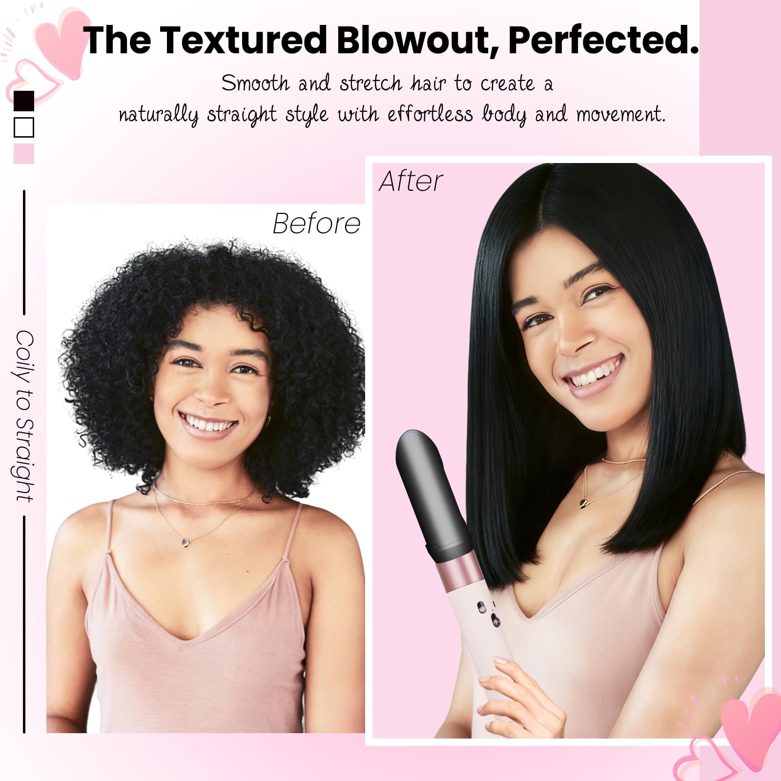 YTCHYYSK Frizz control for natural shine across hair types