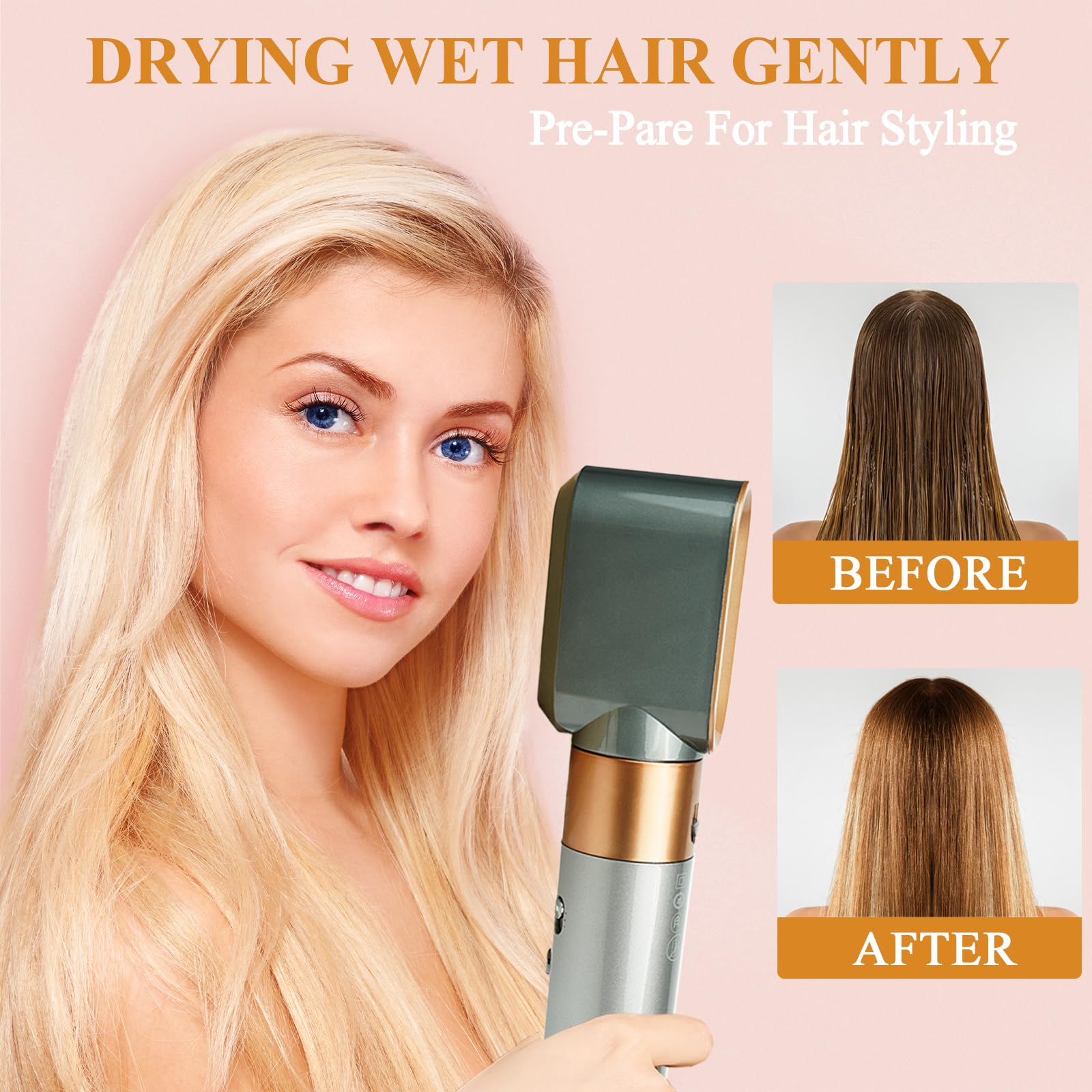 YTCHYYSK high-quality material nozzle delivers durable performance during styling sessions.