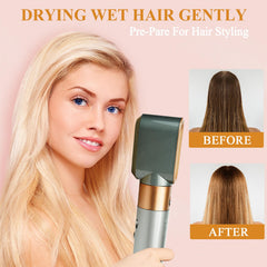 YTCHYYSK high-quality material nozzle delivers durable performance during styling sessions.