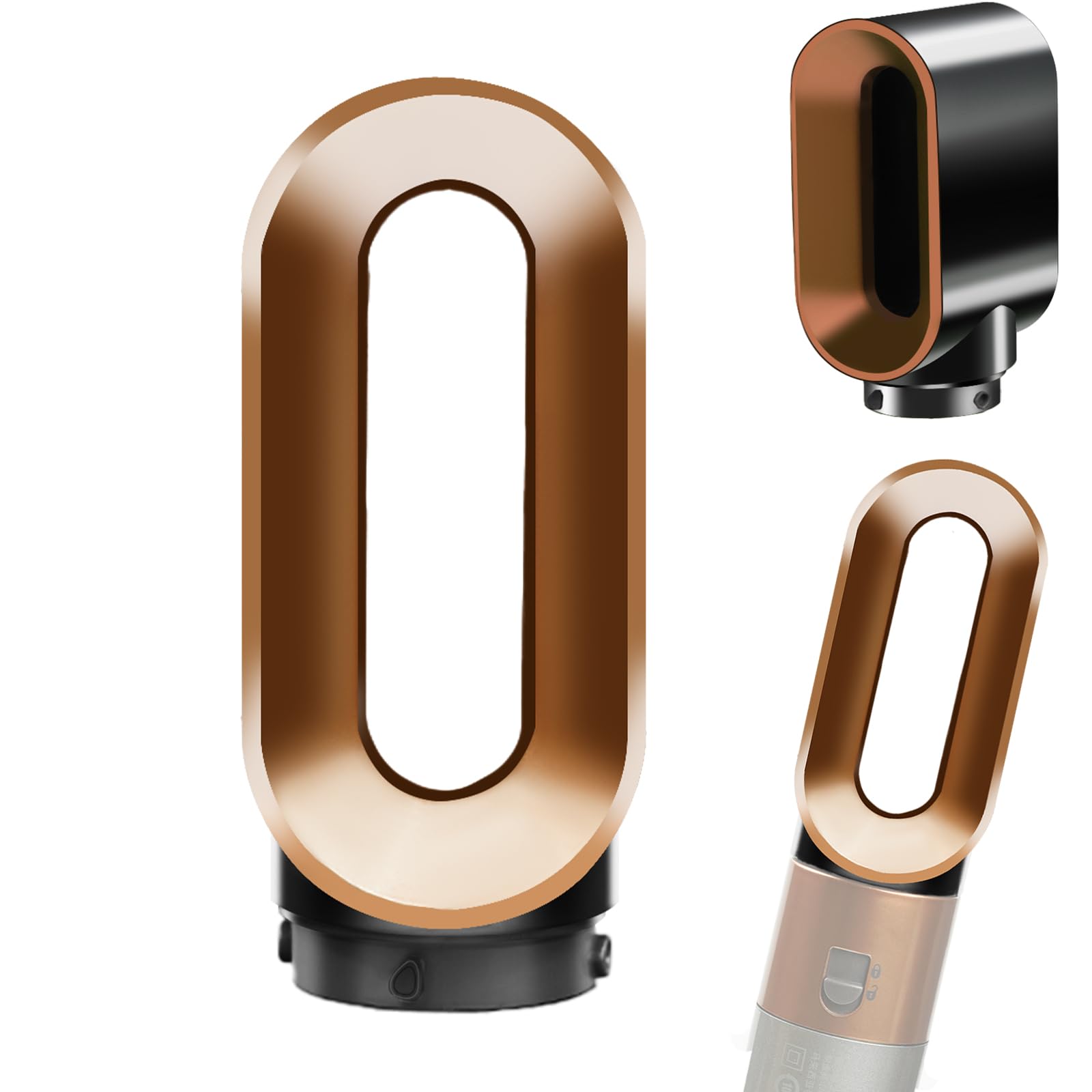 YTCHYYSK pre-styling dryer attachment nozzle for Dyson Airwrap enables even, gentle drying.