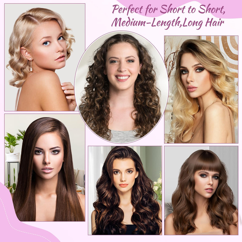 YTCHYYSK ideal barrel size supports full-length styling and precise fringe with Airwrap.