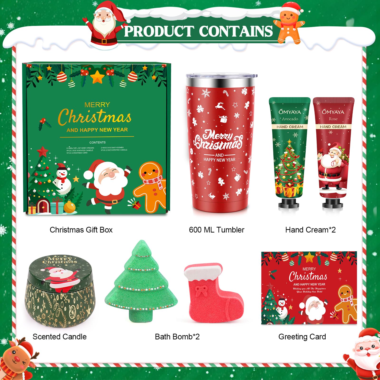 YUEONEWIN spa gift set relaxation imagery—invites calm at home with indulgent bath and body treats.