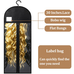 Yujiash wig storage label pockets simplify labeling and quick identification.