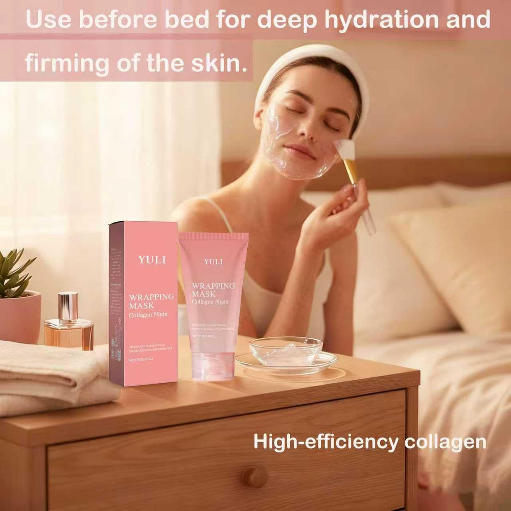 YULI all-skin-types formula supports gentle care during nightly routine