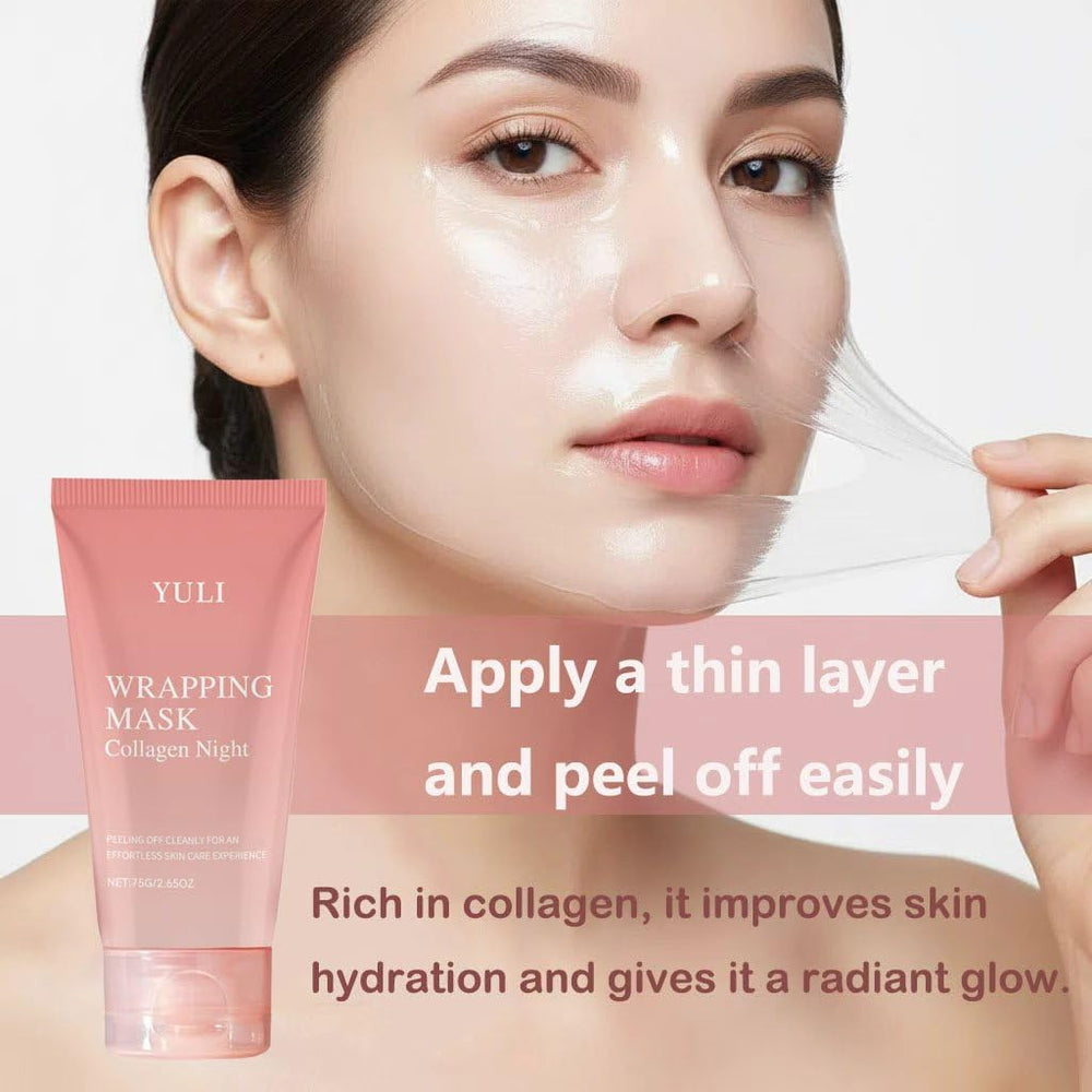 YULI collagen night mask provides hydration lock-in for refreshed mornings