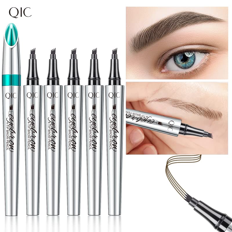 Yulinlon Q703 natural brow look with 4-tip versatility.