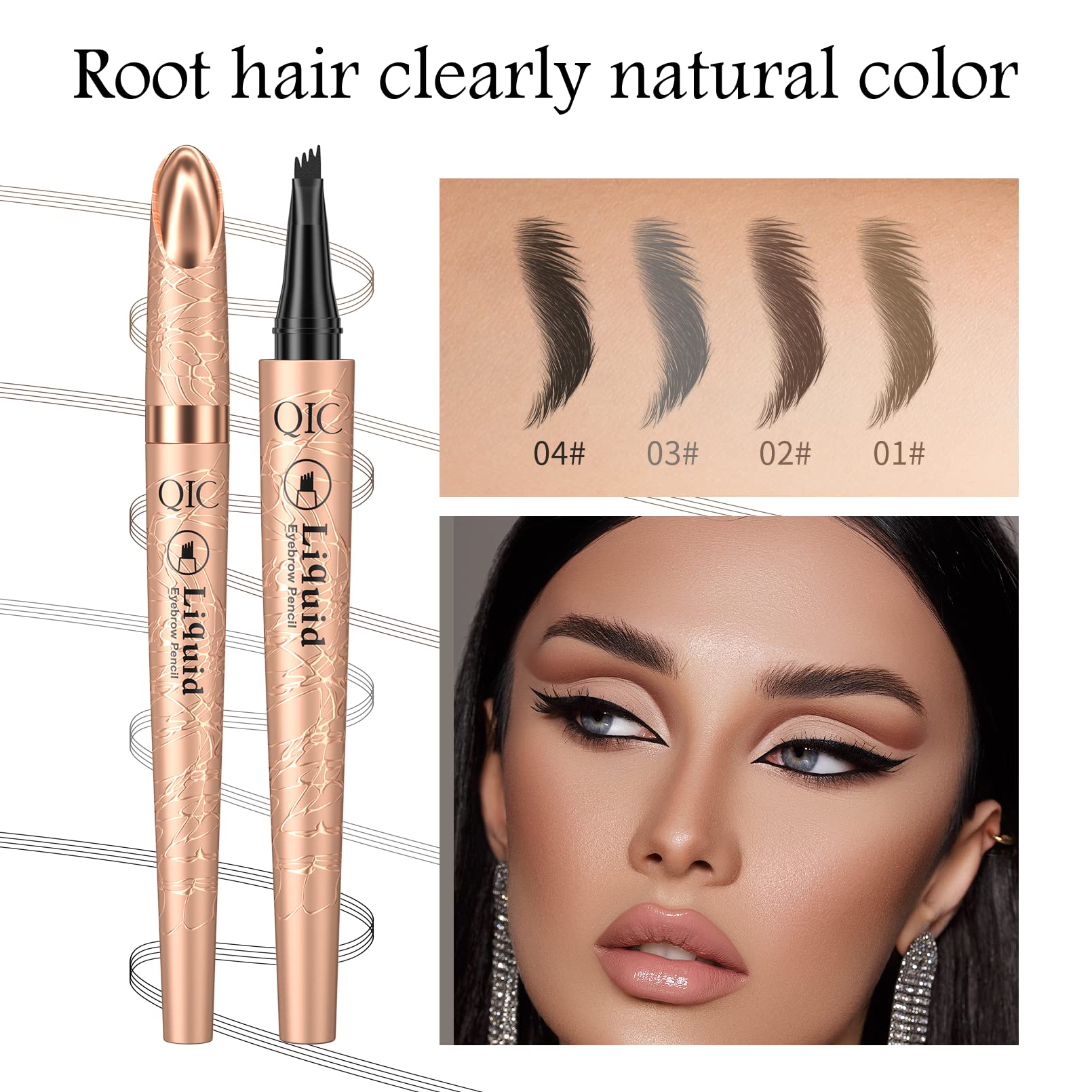 Yulinlon Q706 compact pen fits easily into a makeup bag