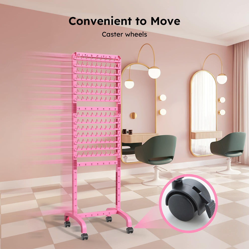 Yumkfoi braiding rack easy assembly simplifies setup for busy sessions.