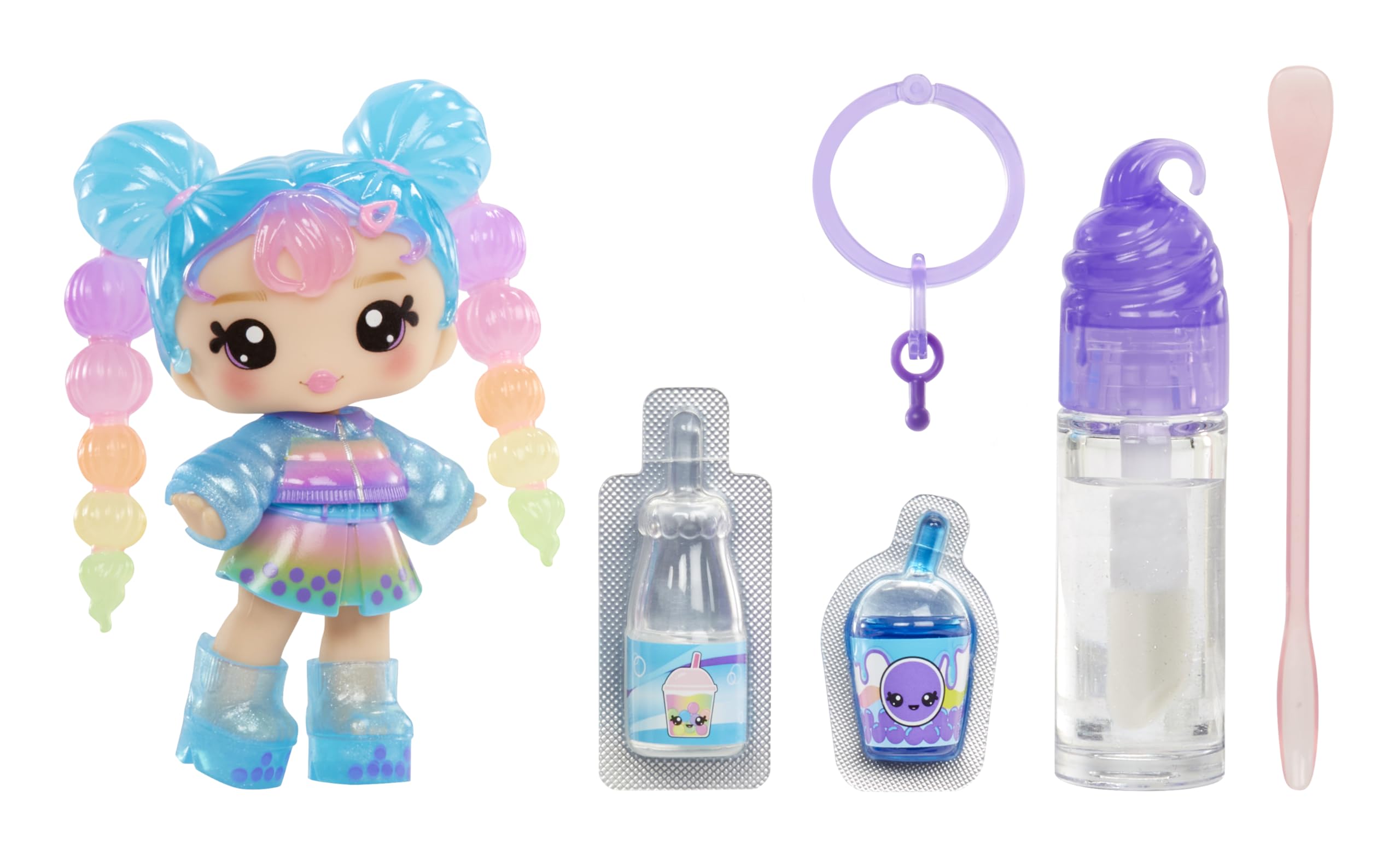 Yummiland DIY lip gloss kit showcases color and scent options.