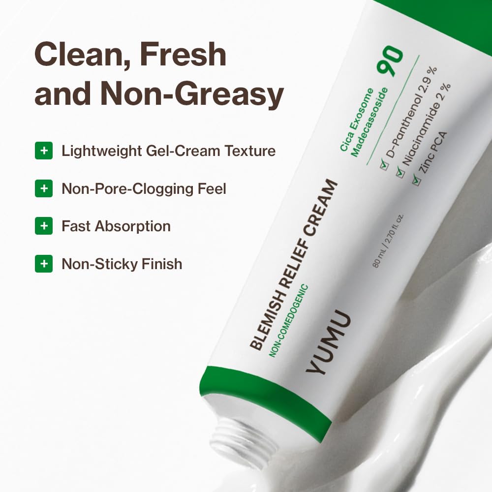 YUMU Cica Exosome Zinc barrier-panthenol close-up for strengthened skin resilience