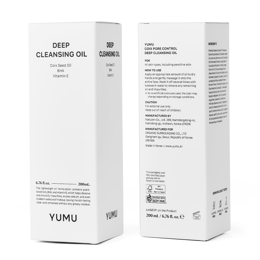 YUMU packaging front shows product convenience and eco-friendly design