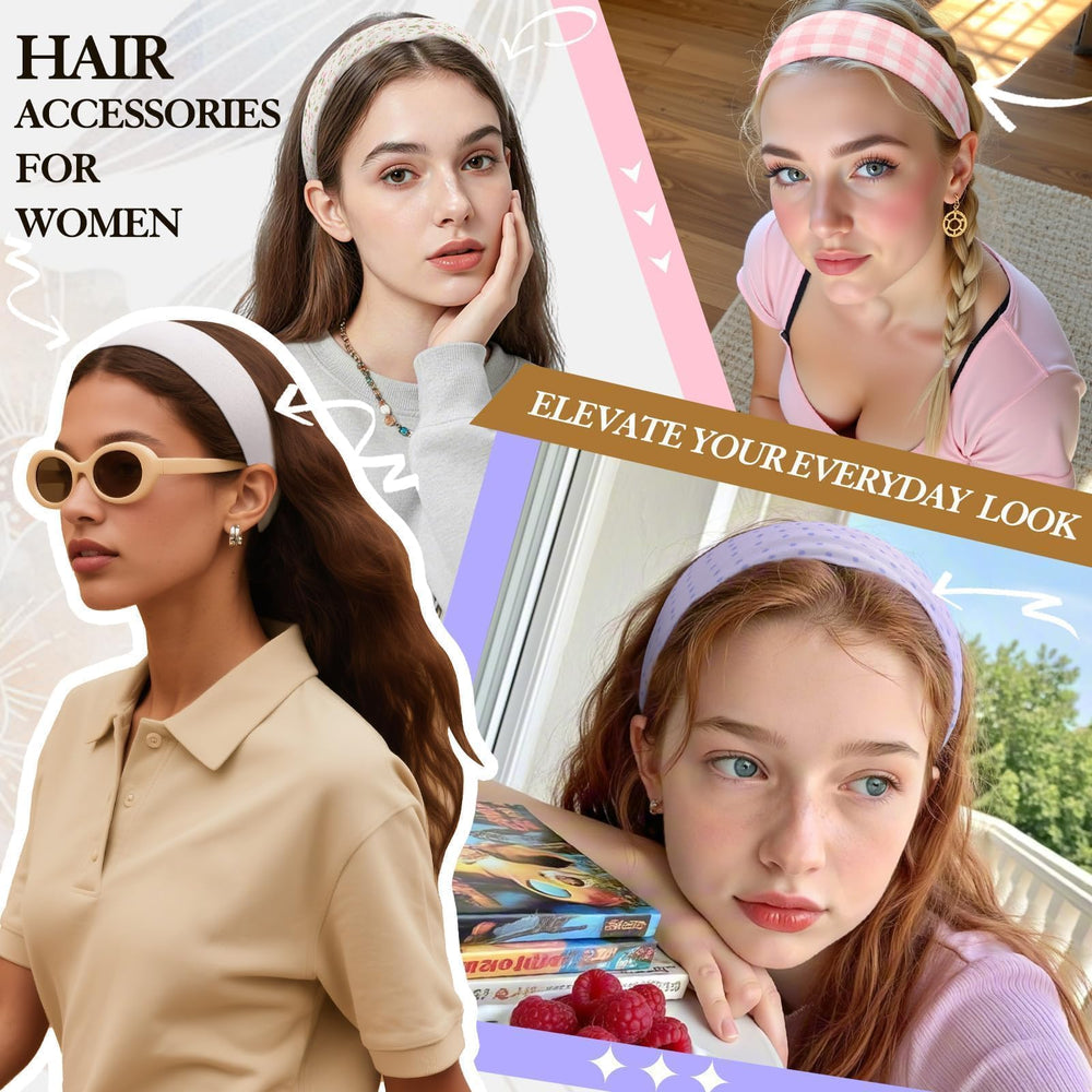 Yunaking headbands with retro polka dots spark playful, vintage-inspired looks