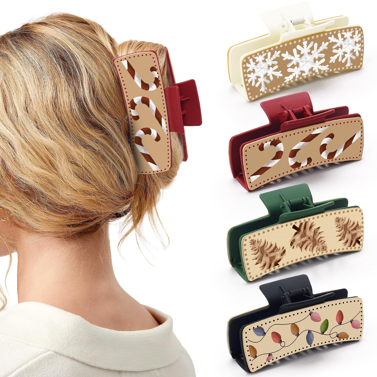 Yussti Christmas snowflakes clip adds festive flair for holiday looks