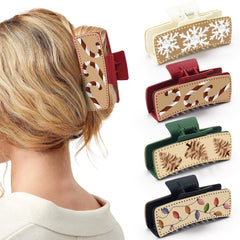 Yussti Christmas snowflakes clip adds festive flair for holiday looks