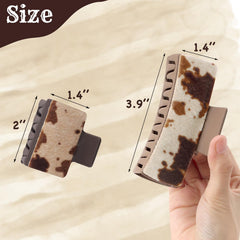 Yussti small 2-inch clip ideal for updos and braids