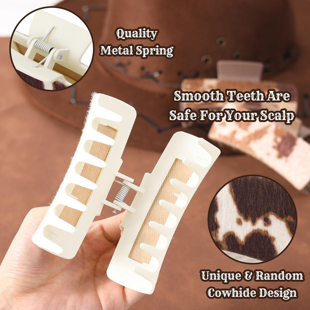 Yussti Western hair clips large capacity for thick or long hair