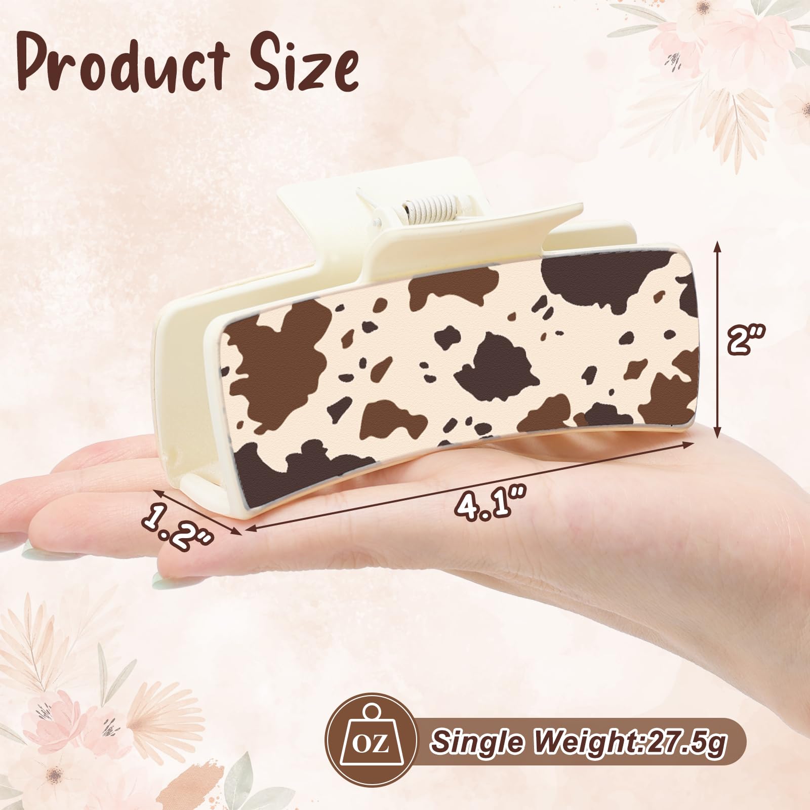 Yussti longhorn-skull-design clip blends edgy style with secure hold