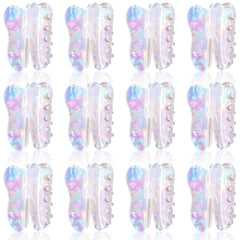 Yuxung dental claw clip pack featuring tooth design for chic hair accents and easy styling