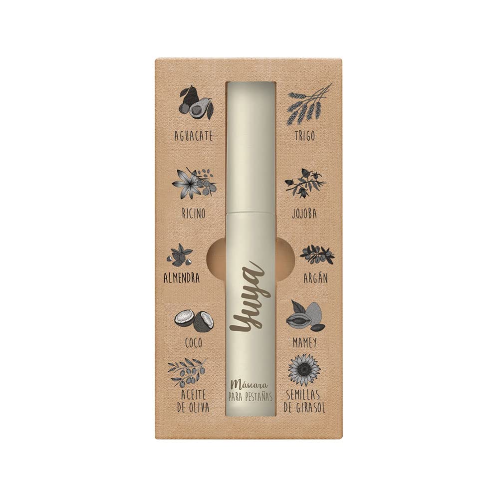 YuYa cruelty-free mascara lashes look long and lifted for everyday definition.
