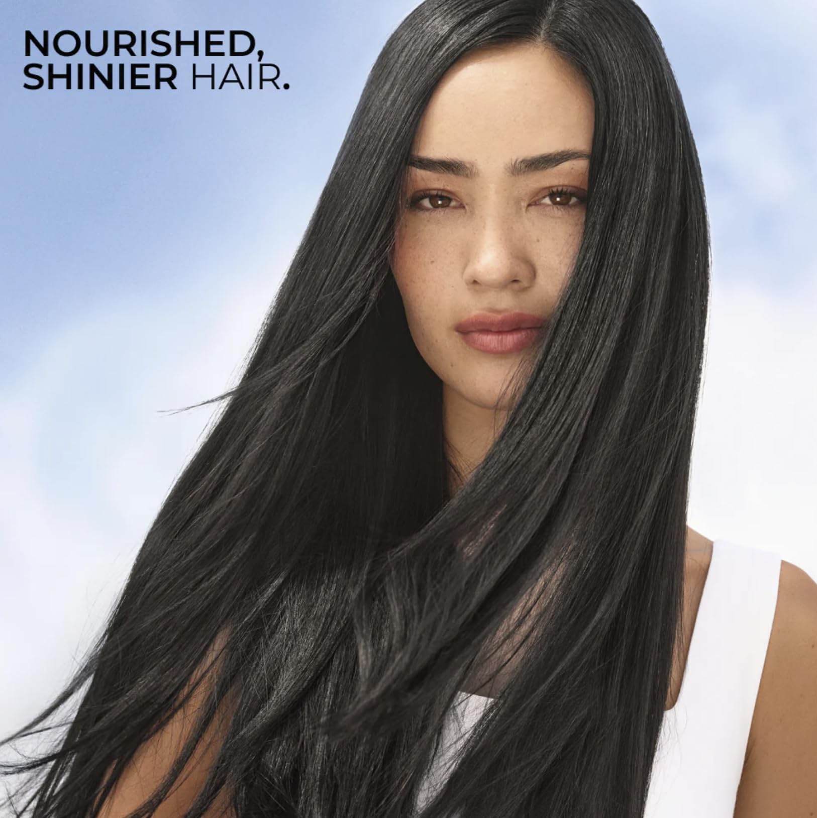 Yves Rocher Raspberry Shine application, massage through wet hair for smoothness