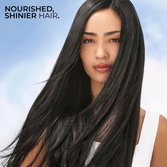 Yves Rocher Raspberry Shine application, massage through wet hair for smoothness