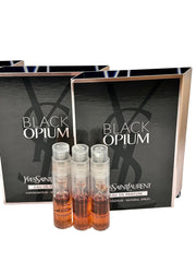 YSL Black Opium EDP mini-spray design for travel and daily wear.