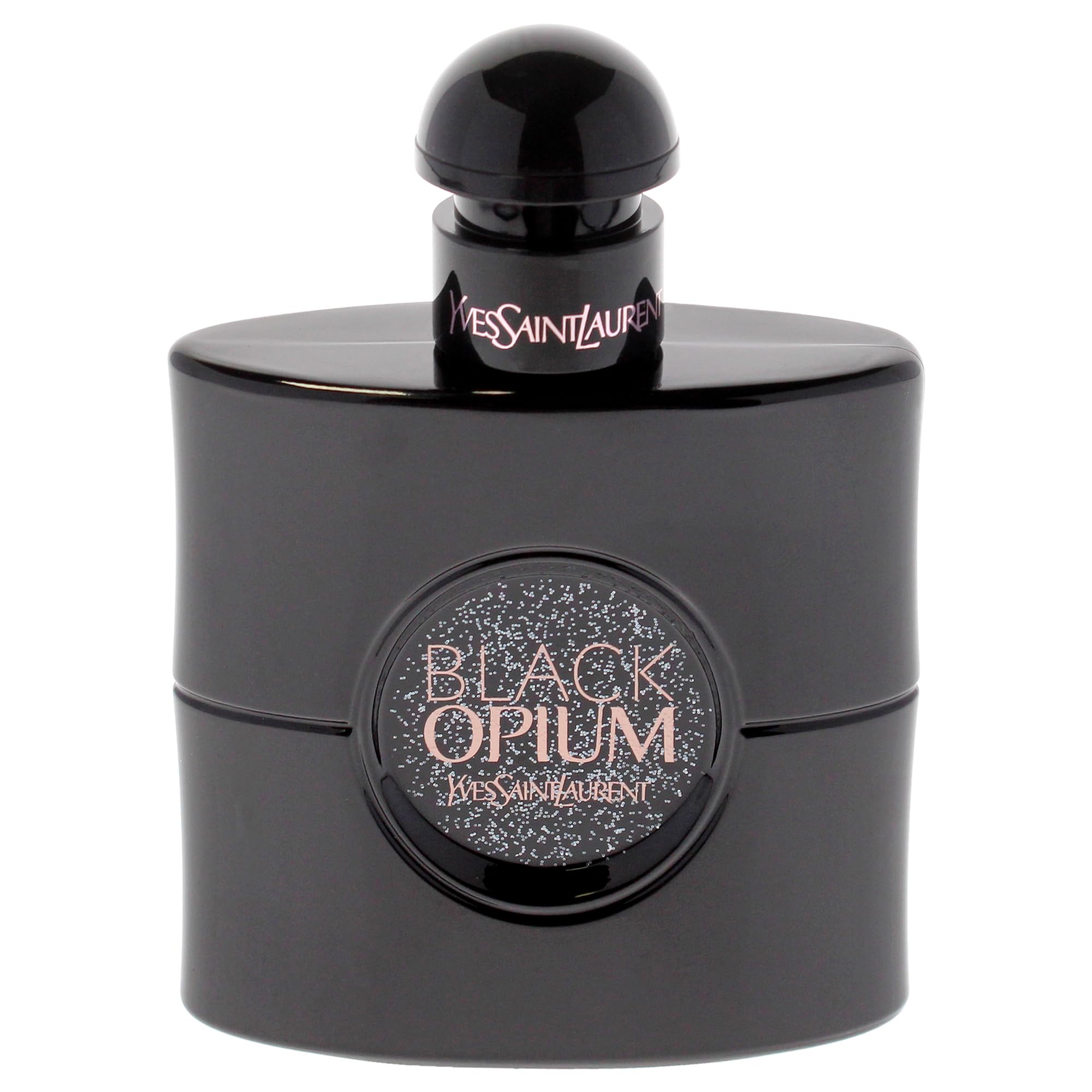 YSL Black Opium Le Parfum closeup cap showcasing luxurious packaging for gifting